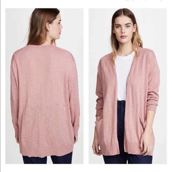 MADEWELL Summer Ryder Open Long Cardigan Size Large NWT